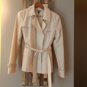 Giacca white Trench Coat M